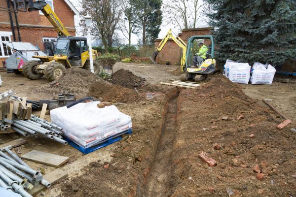Drainage Ditch Digging in Hayden