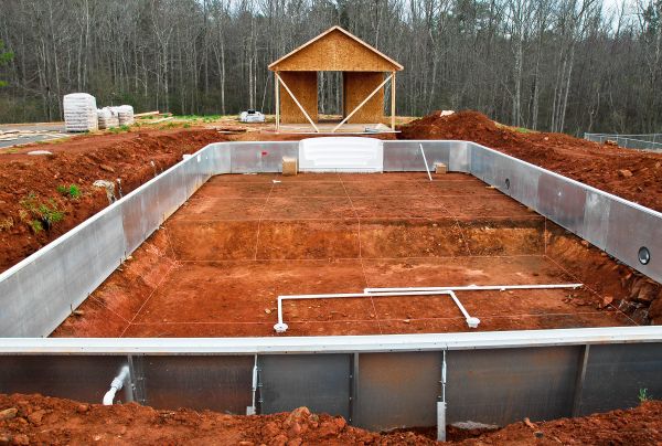 Pool Site Grading in Hayden