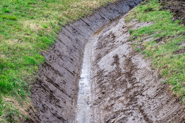 Cost of Drainage Ditch Construction in Hayden