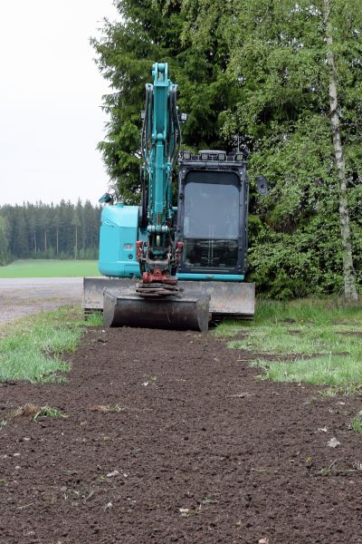 Backhoe Grading in Hayden