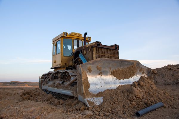 Bulldozer Land Grading in Hayden