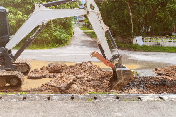 Cost of Water Line Excavation in Hayden