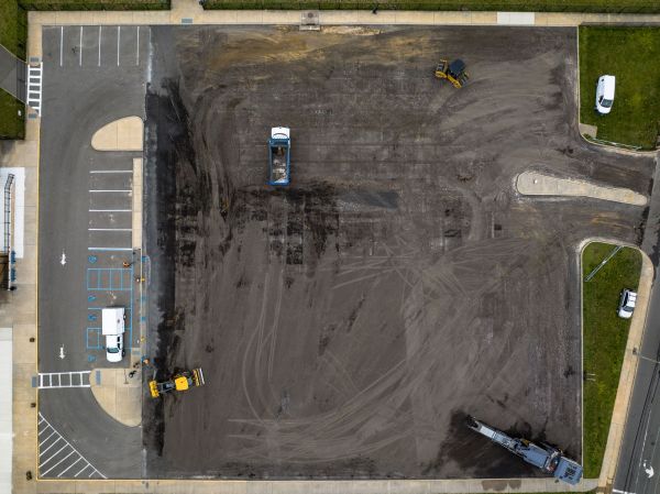 Parking Lot Excavation in Hayden